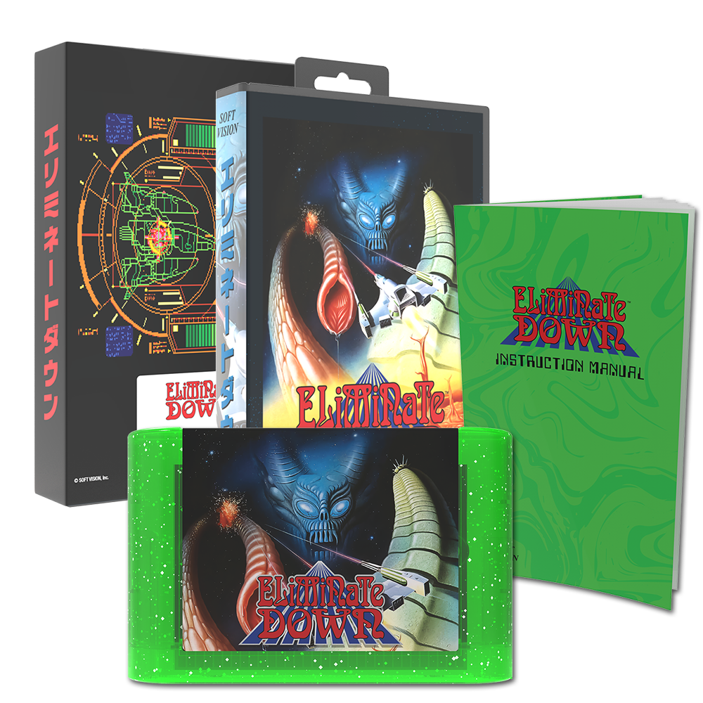 Eliminate Down: Collectors Cartridge (Genesis/Mega Drive 