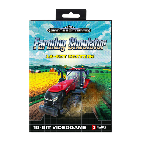 Farming Simulator 16-Bit Retail Edition (Mega Drive/Genesis) [Black Cartridge]