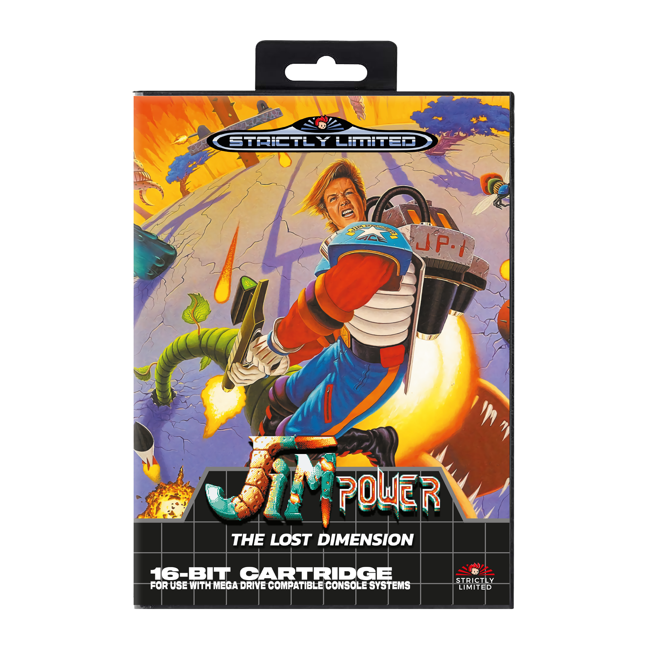Jim Power: The Lost Dimension (SEGA Mega Drive/Genesis compatible