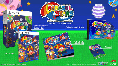Parasol: The Story of Bubble Bobble III  Stars - Special Limited Edition (PlayStation 5)