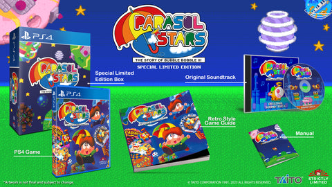Parasol Stars: The Story of Bubble Bobble III - Special Limited Edition (PlayStation 4)