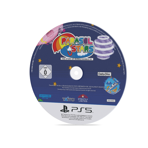 Parasol Stars: The Story of Bubble Bobble III - Limited Edition (PlayStation 5)