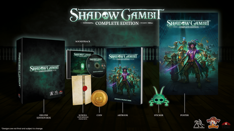 Shadow Gambit: Complete Edition - Deluxe Edition (No Game)