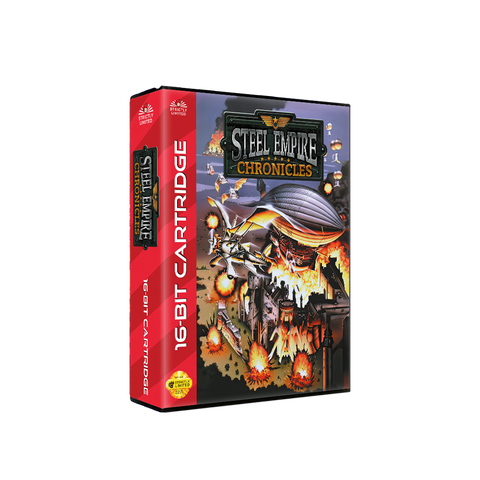 SMD/SG-inspired Steel Empire Storage Case Outer Box for NSW/PS5/PS4 games