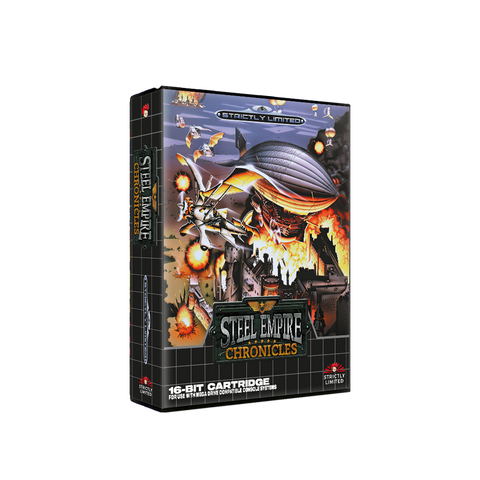 SMD/SG-inspired Steel Empire Storage Case Outer Box for NSW/PS5/PS4 games