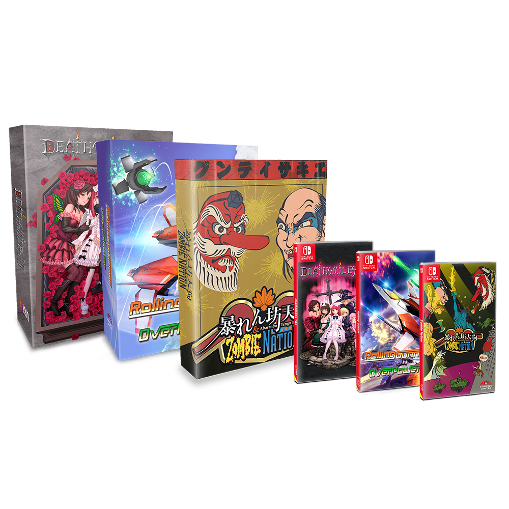 Jeu Nintendo Switch ROLLING GUNNER + OVERPOWER - Édition Limitée Jeu Nintendo Switch ROLLING GUNNER + OVERPOWER - Édition Limitée
