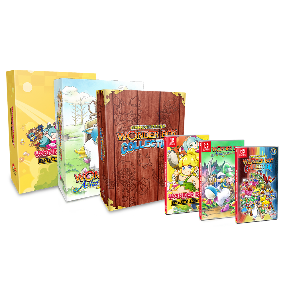 Wonder Boy Complete Collector's Bundle (NSW) – Strictly Limited Games Wonder Boy Complete Collector's Bundle (NSW) – Strictly Limited Games