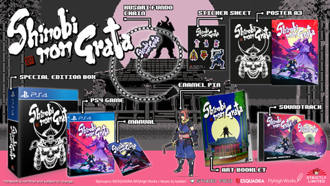 Shinobi non Grata Special Limited Edition (PlayStation 4)