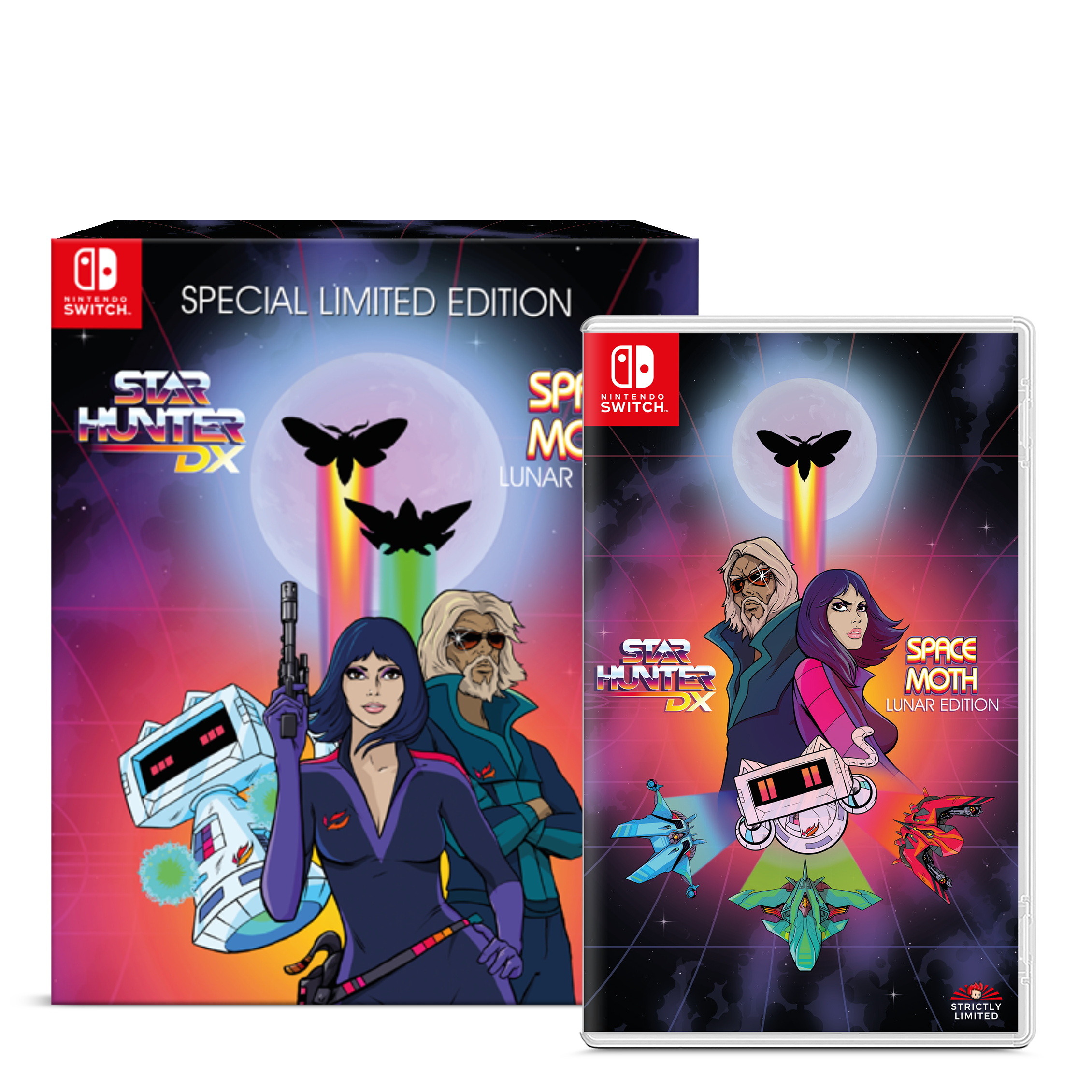 Star Hunter DX & Space Moth: Lunar Edition – Strictly Limited Games Star Hunter DX & Space Moth: Lunar Edition – Strictly Limited Games