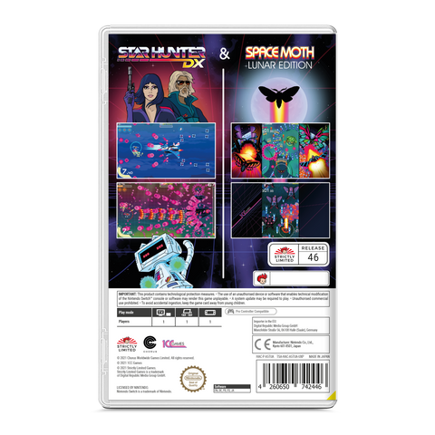 Star Hunter DX & Space Moth: Lunar Edition (NSW)