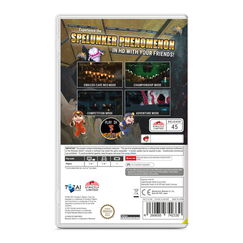 Spelunker HD Deluxe (NSW)