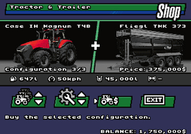 Farming Simulator 16-Bit Limited Edition (Mega Drive/Genesis)