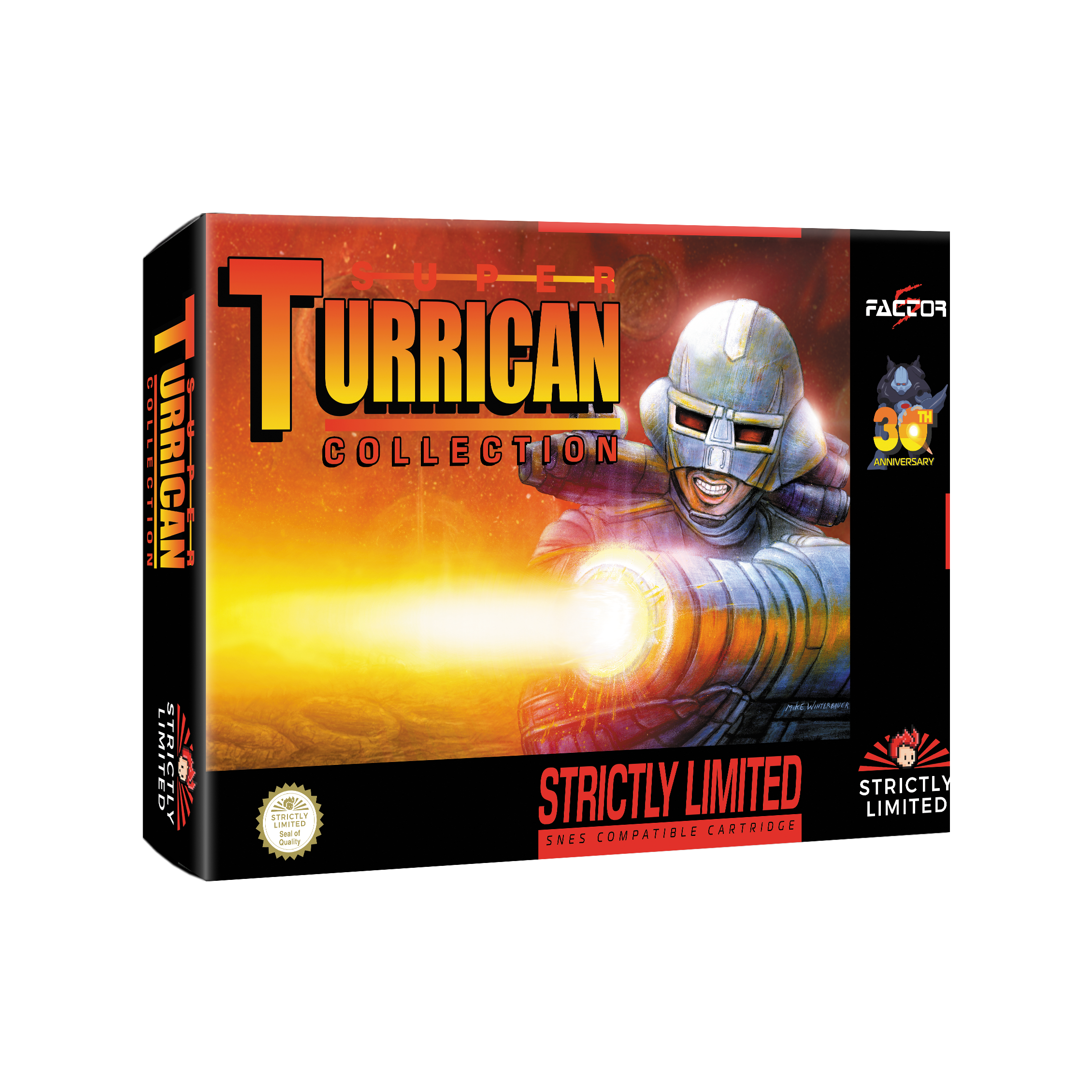 Super Turrican 1 Director's Cut (SNES US) – Strictly Limited Games
