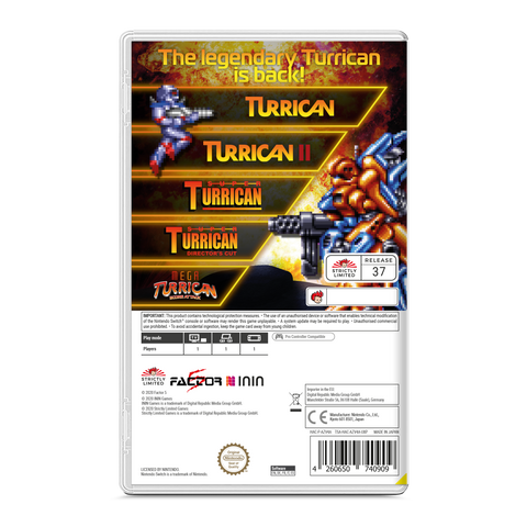 Turrican Anthology Vol. 1 (NSW)