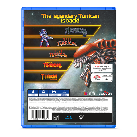 Turrican Anthology Vol. 2 (PS4)