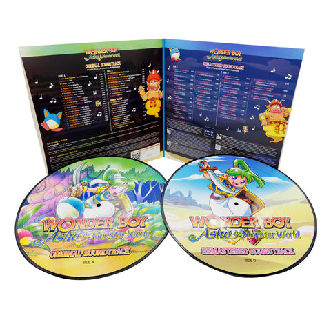 Wonder Boy: Asha in Monster World Soundtrack Collection (2 Picture Disc LPs)