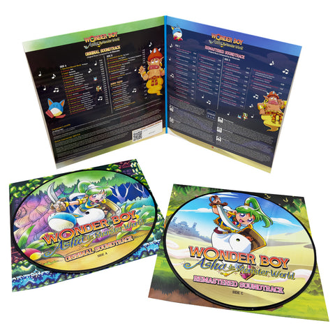 Wonder Boy: Asha in Monster World Soundtrack Collection (2 Picture Disc LPs)