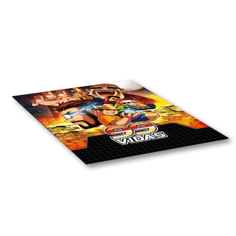 99Vidas - Art Card (aluminium plate)