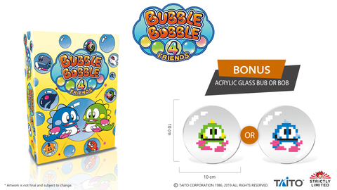 Bubble Bobble 4 Friends Collector's Edition Plushie Bundle (Nintendo Switch)