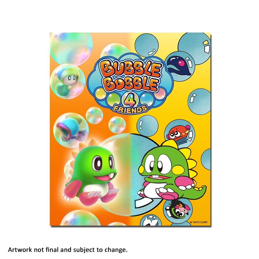 初回限定盤 BUBBLE BOBBLE 4 FRIENDS Switch Bubble Bobble 4 Friends Collector's Edition Plushie Bundle