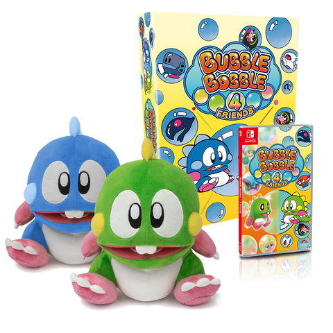 Bubble Bobble 4 Friends Collector's Edition Plushie Bundle (Nintendo Switch)