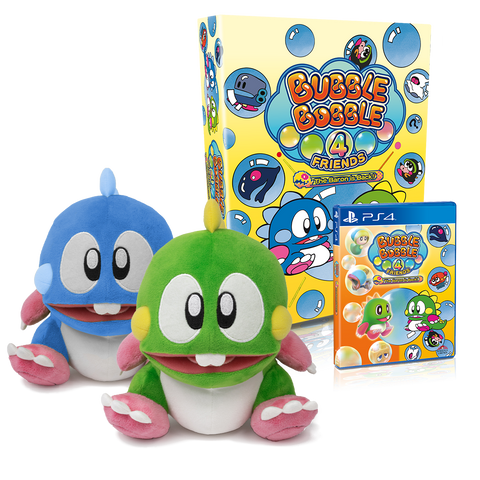 Bubble Bobble 4 Friends: The Baron is Back! Collector's Edition Plushie Bundle (PS4)