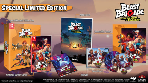 Blast Brigade vs. the Evil Legion of Dr. Cread Special Limited Edition (Nintendo Switch)