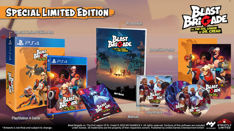 Blast Brigade vs. the Evil Legion of Dr. Cread Special Limited Edition (PlayStation 4)