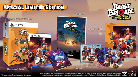 Blast Brigade vs. the Evil Legion of Dr. Cread Special Limited Edition (PlayStation 5)