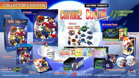 Cotton Guardian Force Saturn Tribute Collector's Edition (PS4)