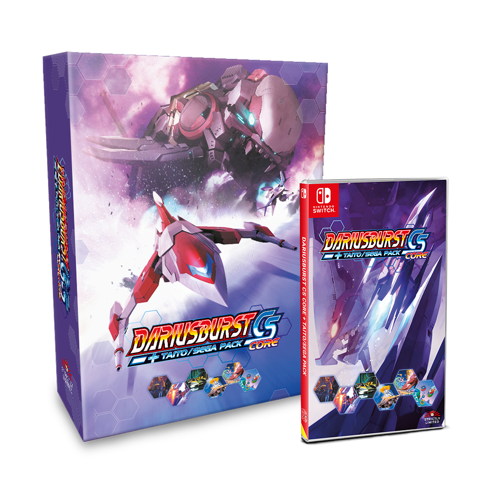 ダライアスバースト CS CORE + Dariusburst スイッチ DARIUSBURST CS CORE + TAITO/SEGA Pack Collector's Edition
