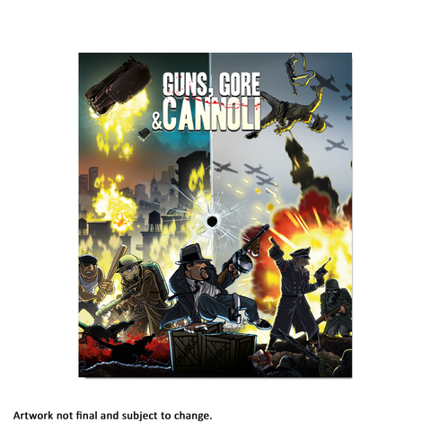 Guns, Gore & Cannoli (Capo Dei Capi) - aluminium plate