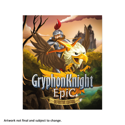 Gryphon Knight Epic: Definitive Edition - aluminium plate