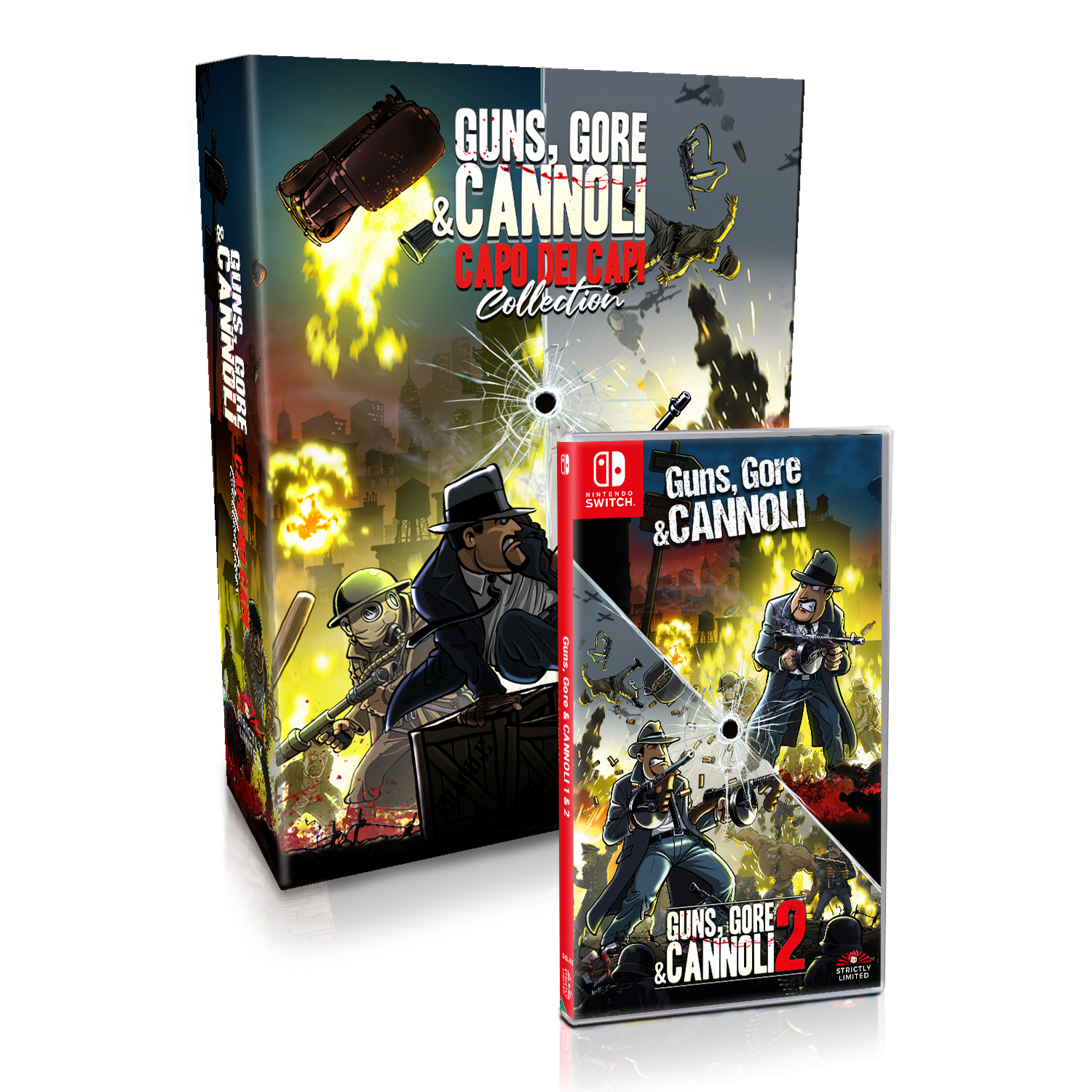 とっておきし新春福袋 Guns, Gore Switch (Nintendo Edition Capi Dei Capo Cannoli & Nintendo Switch