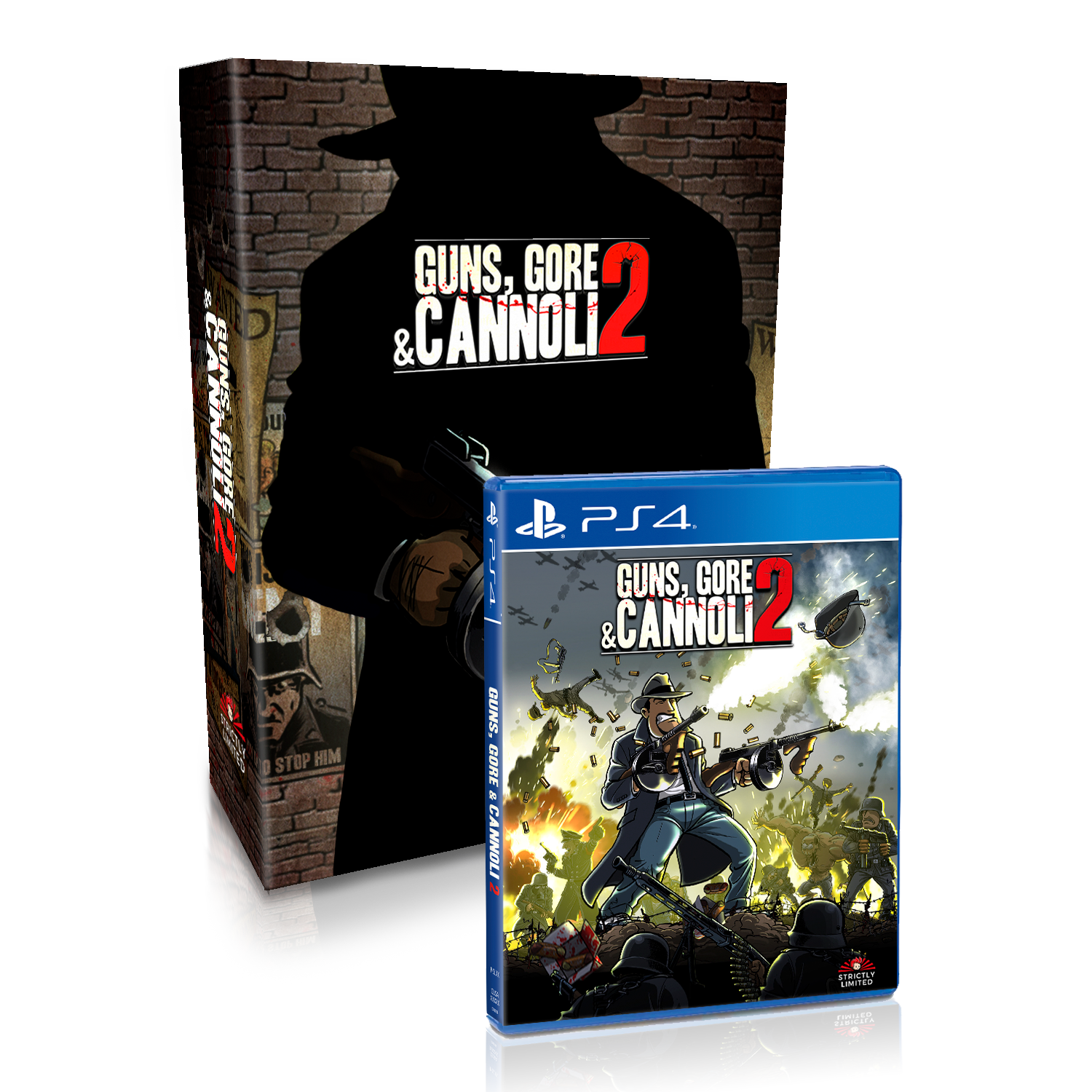 GUNS, GORE & CANNOLI 1500本限定版 Guns, Gore & Cannoli 1 & 2 (Nintendo Switch) – Strictly