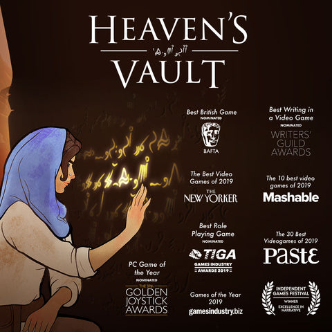 Heaven's Vault Special Limited Edition Book Bundle (PS4)