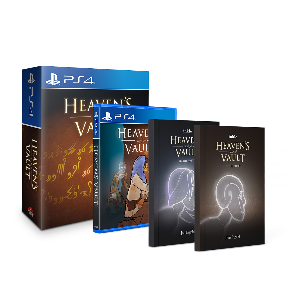 Heaven's Vault Special Limited Edition Book Bundle (PS4) Strictly Limited