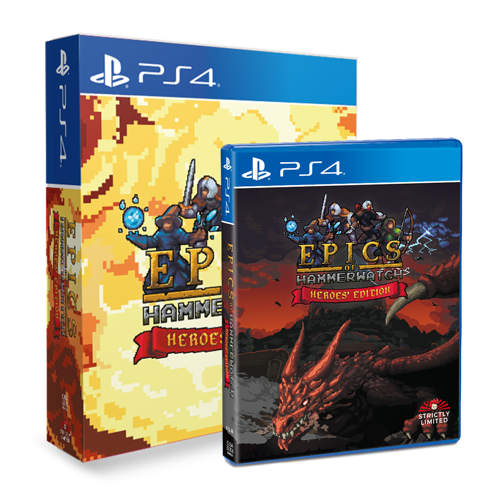 Epics of Hammerwatch: Special Limited Heroes' Edition (PS4) – Strictly  Limited Games