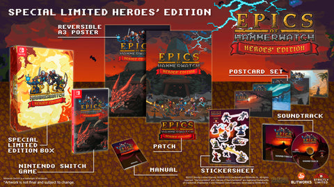Epics of Hammerwatch: Special Limited Heroes' Edition (NSW)
