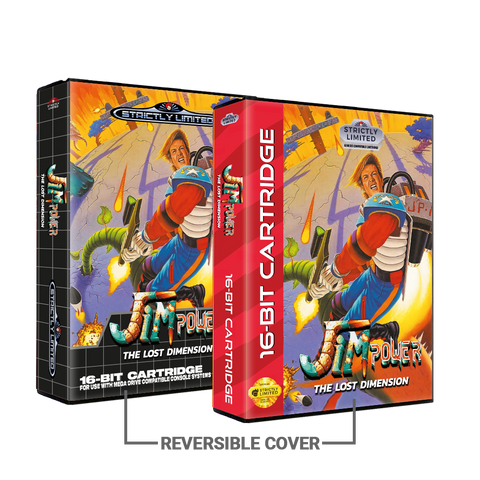 Jim Power: The Lost Dimension (SEGA Mega Drive/Genesis compatible game)