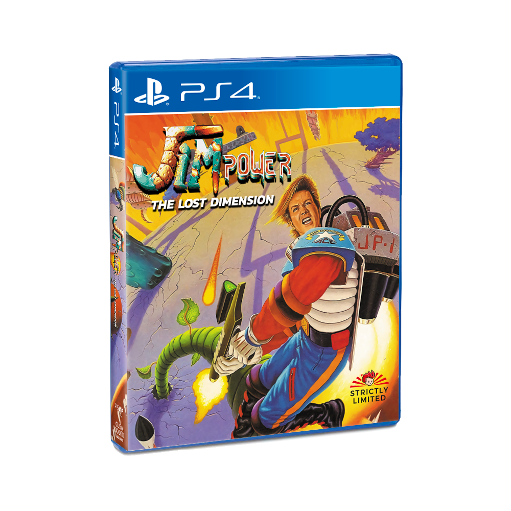 Jim Power The Lost Dimension PS4 Strictly Limited Games