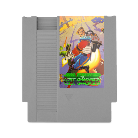 Jim Power: The Lost Dimension (NES compatible game)