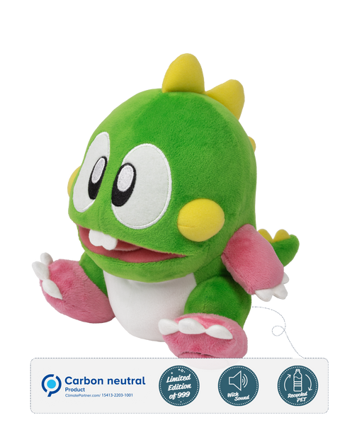 Bubble Bobble Limited Edition Plushie Bundle "Bob & Bub"