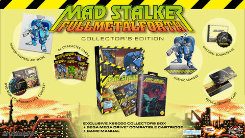 Mad Stalker: Full Metal Forth Collector's Edition (Mega Drive Compatible Game)