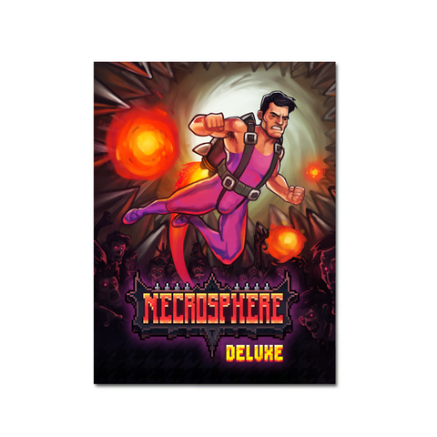 Necrosphere Deluxe (Art Card) - aluminium plate