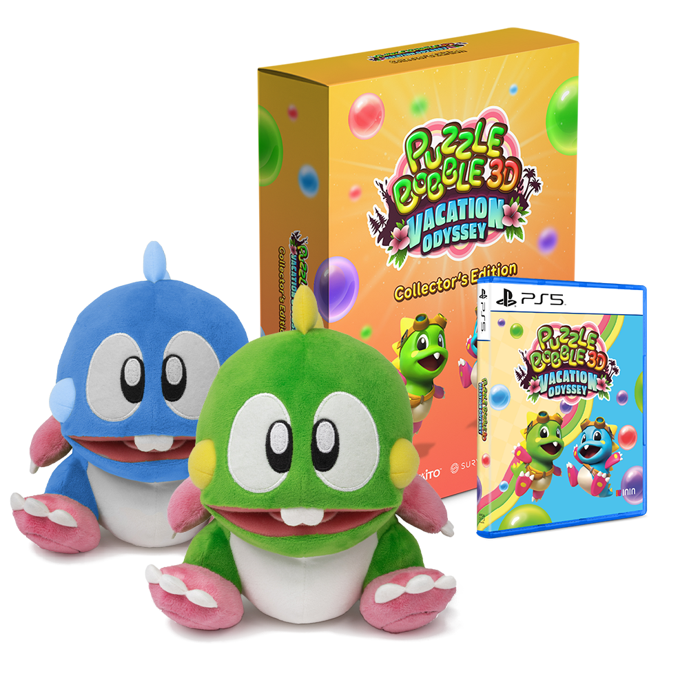 Puzzle Bobble 3D: Vacation Odyssey Collector's Edition Plushie