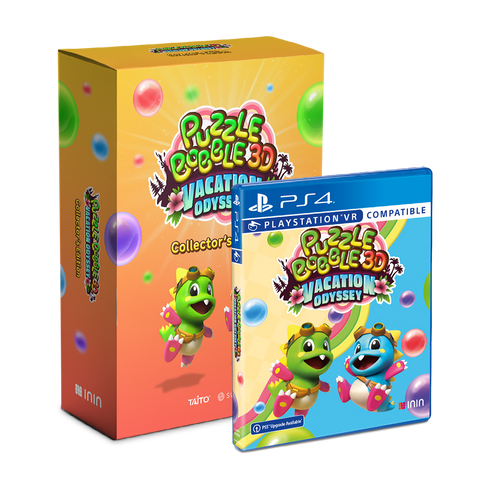 Puzzle Bobble 3D: Vacation Odyssey Collector’s Edition Plushie Bundle (PS4)