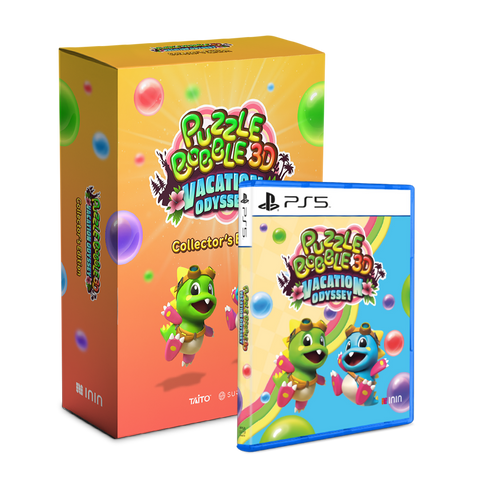 Puzzle Bobble 3D: Vacation Odyssey Collector’s Edition Plushie Bundle (PS5)