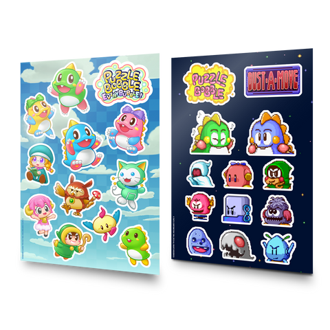 Puzzle Bobble Everybubble! & Puzzle Bobble/Bust A Move Collector's Edition Plushie Bundle (Nintendo Switch)