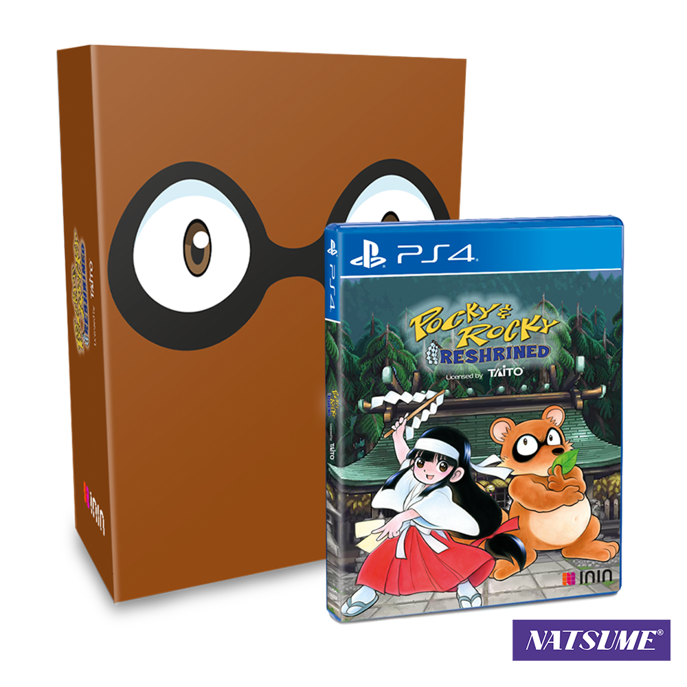 Pocky & Rocky Reshrined Collector's Edition (PS4) – Strictly